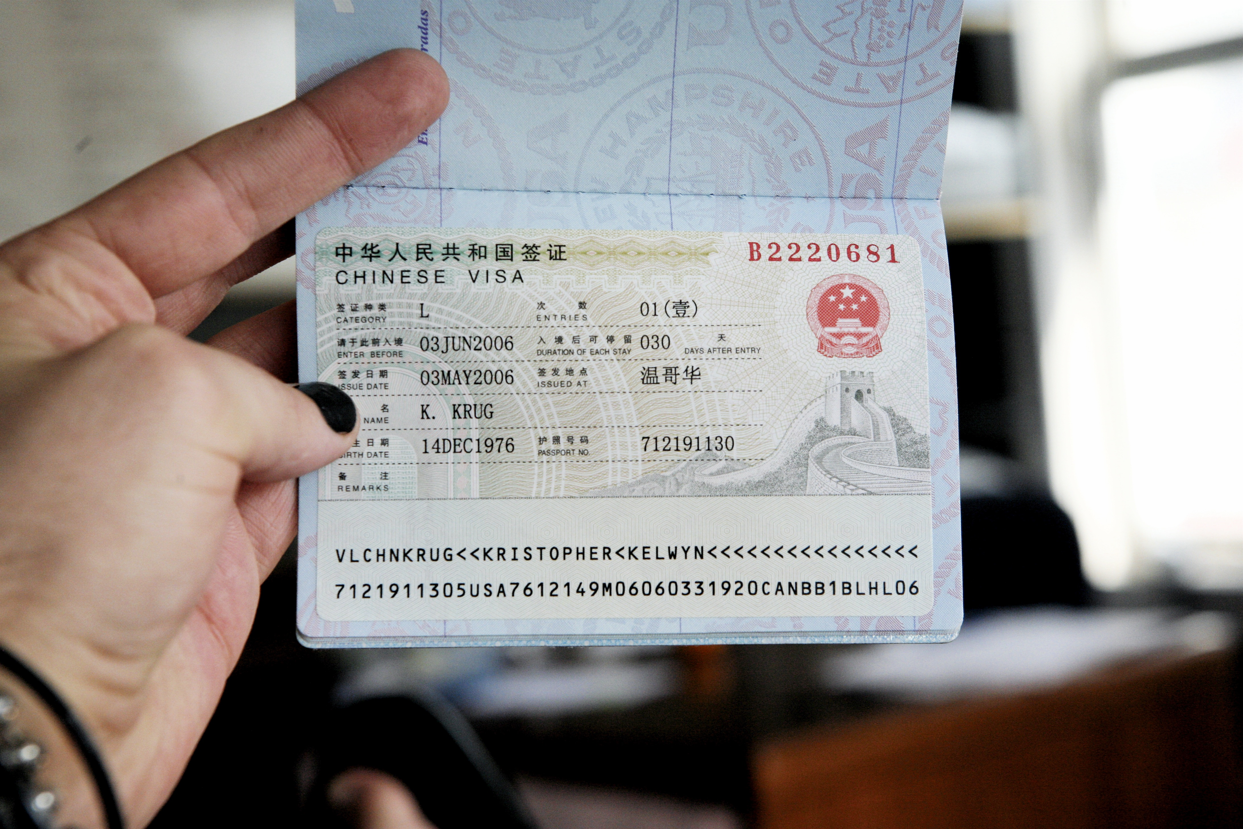 1_How to Apply for a Tourist Visa for China